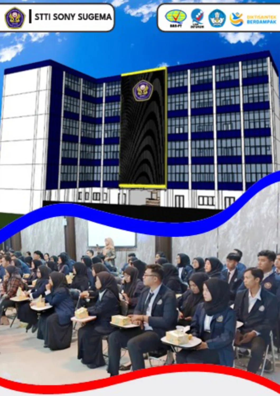 Penerimaan Mahasiswa Baru STTI Sony Sugema Tahun Akademik 2026-2027 (Ukuran A4)